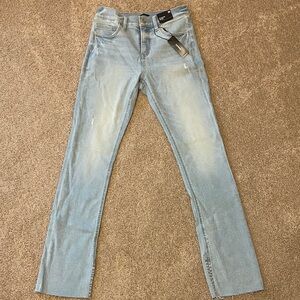 Express Light Blue Flare Jeans
